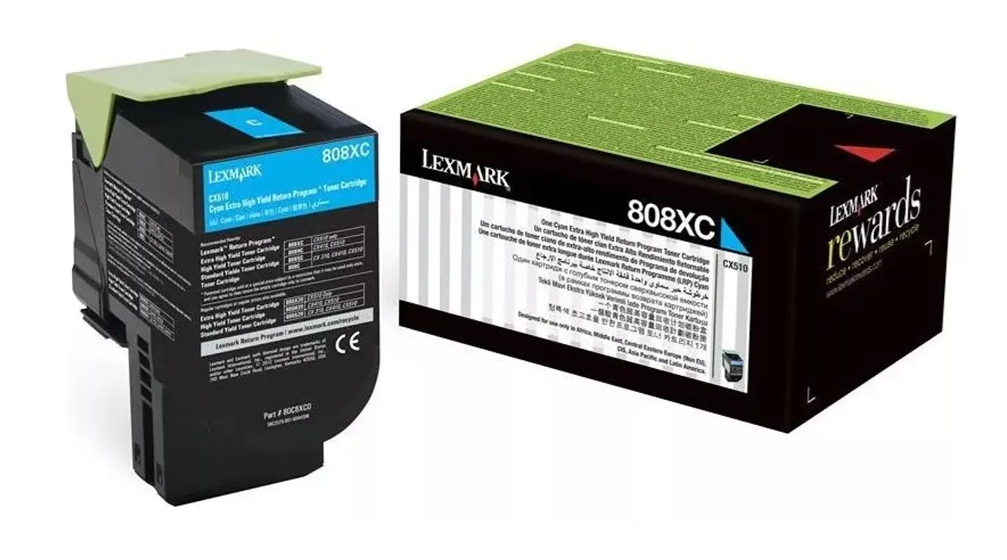 Toner Lexmark 808X 2
