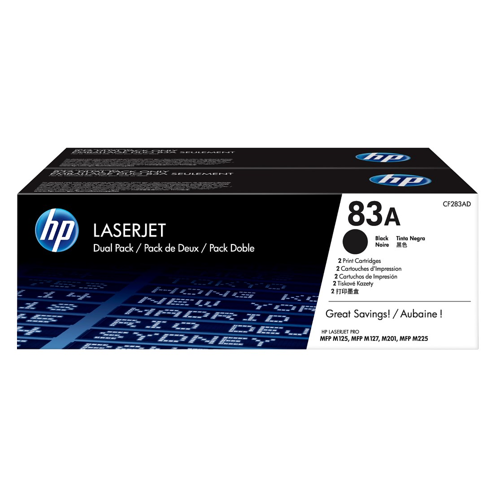 Toner HP 83A DuoPack