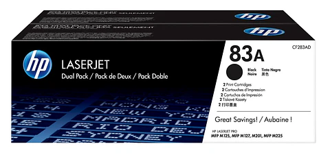 Toner HP 83A DuoPack