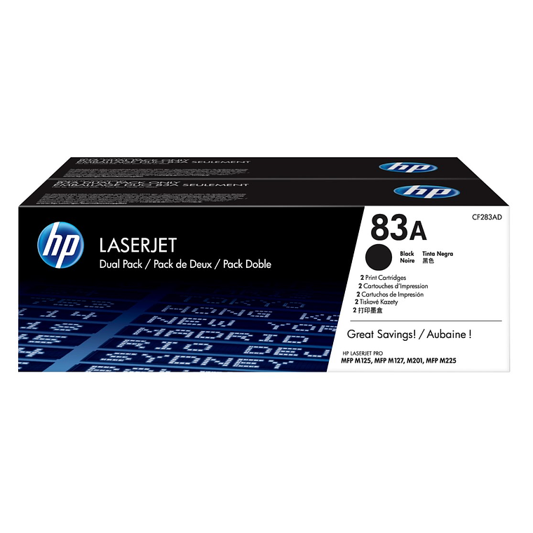 Toner HP 83A DuoPack 1