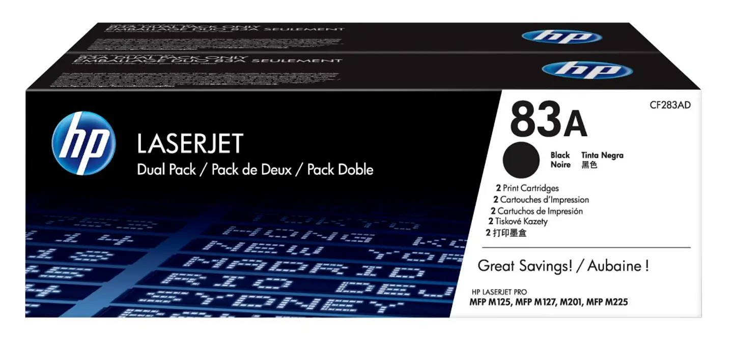 Toner HP 83A DuoPack 1
