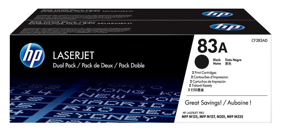 Toner HP 83A DuoPack 1