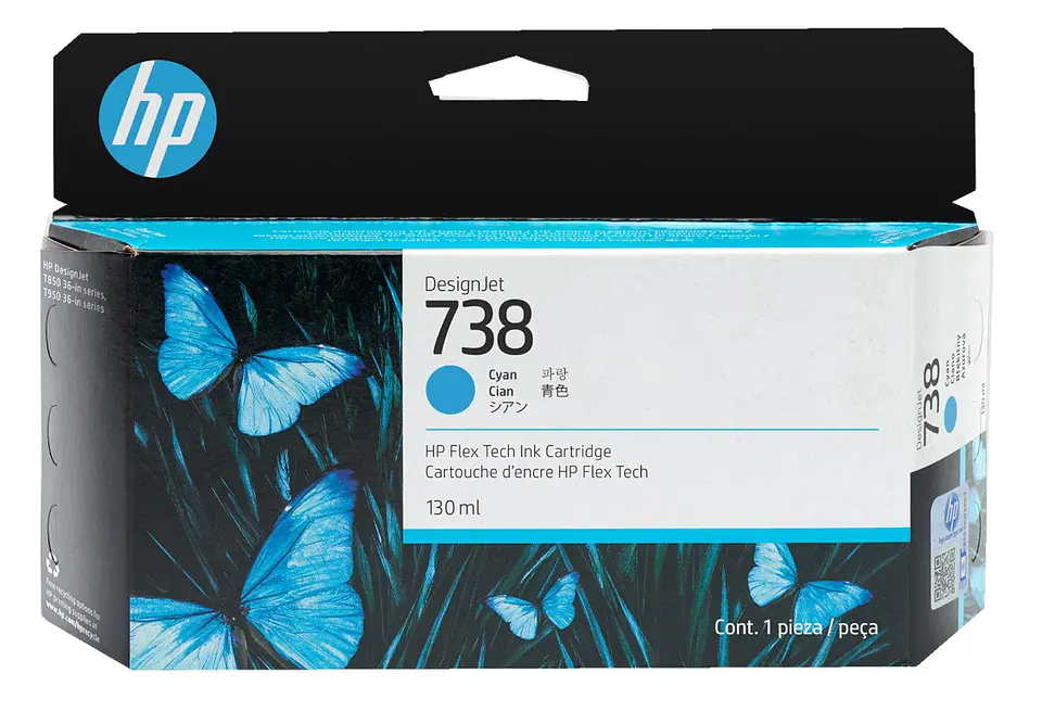 Tintas HP 738 2