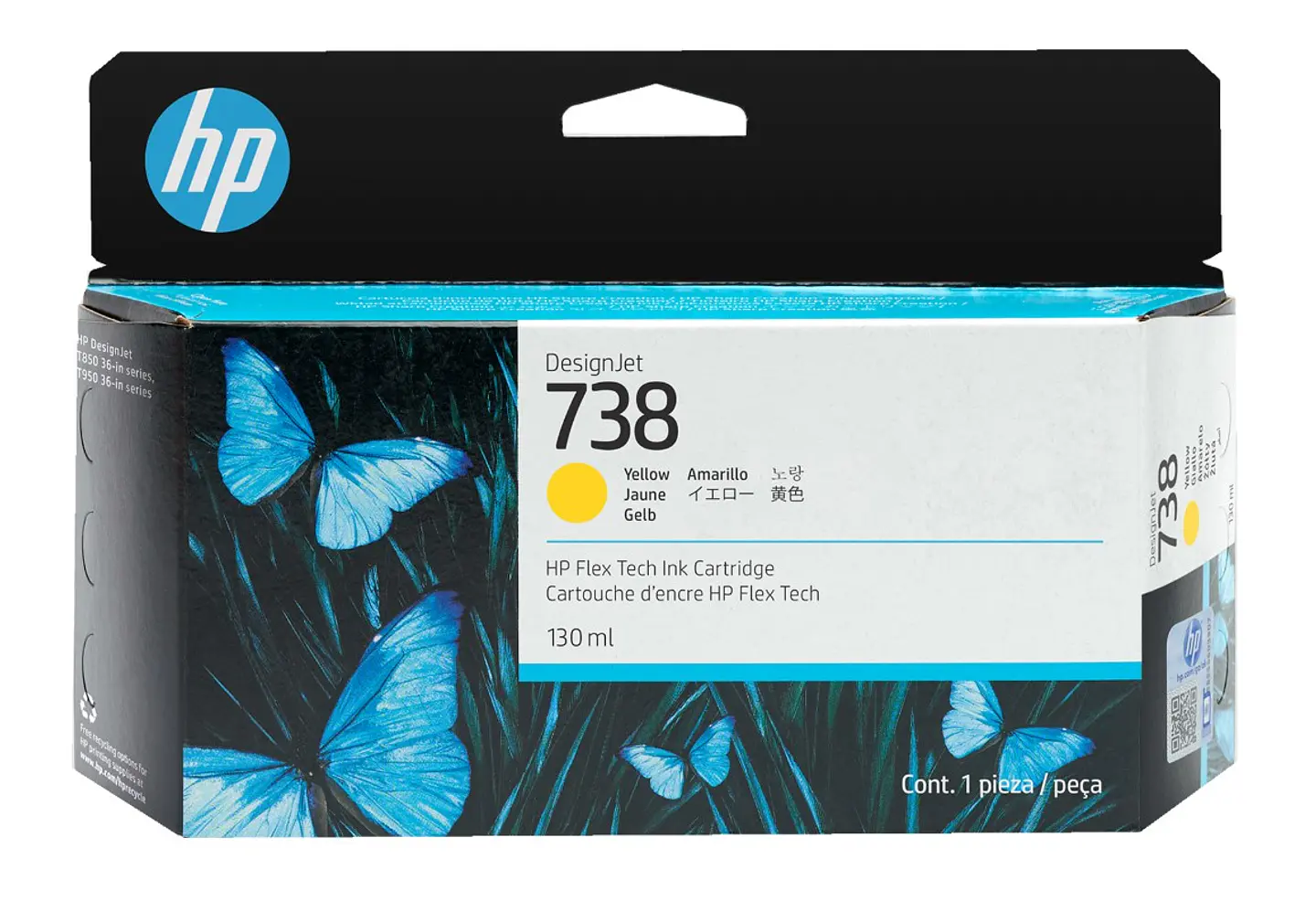 Tintas HP 738 4
