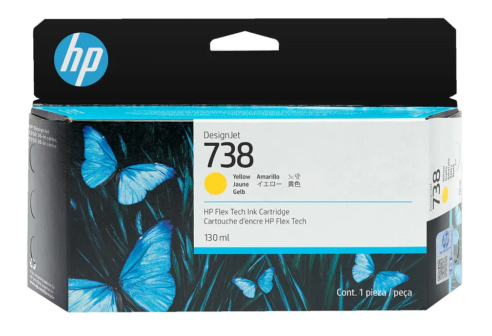 Tintas HP 738 4