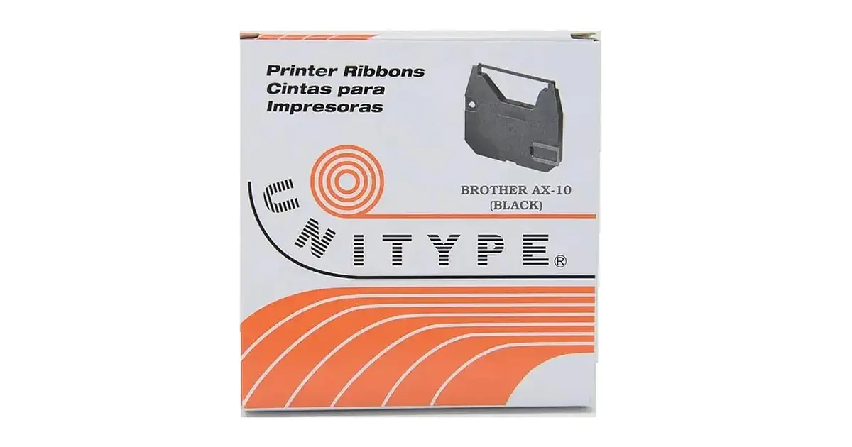 Nastro per Stampante in Nylon Compatibile per BROTHER AX10