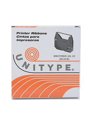 Cinta para Máquina de Escribir Brother AX-10