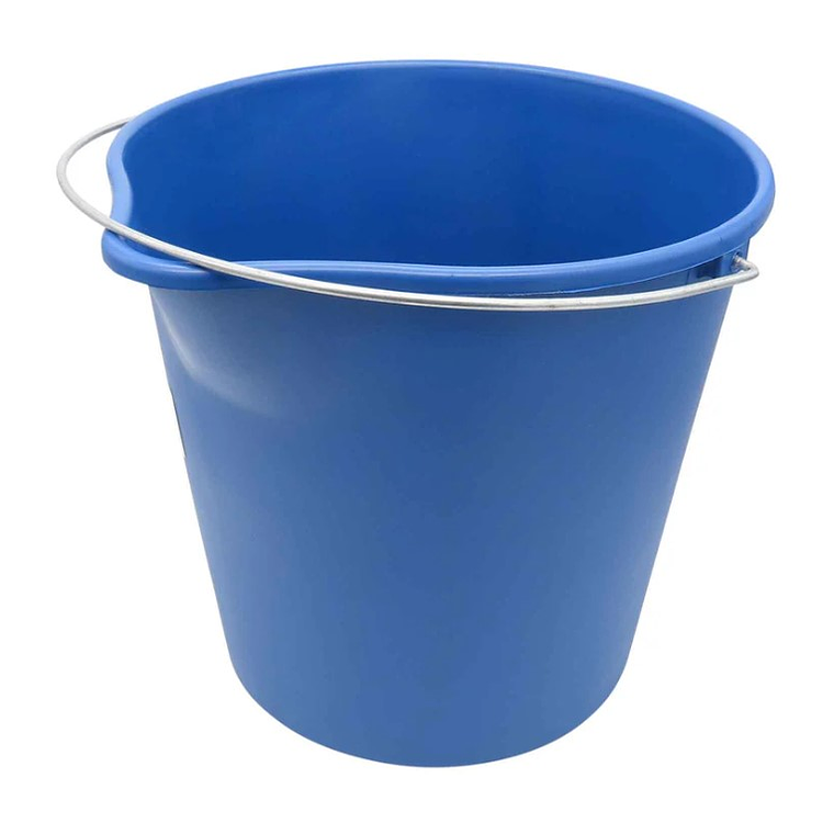 Balde plástico 10 litros 1