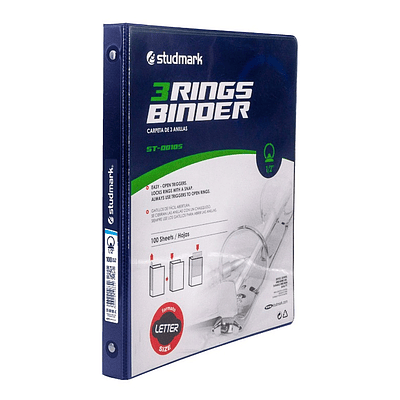 Portafolios Studmark 1/2" 100 hojas
