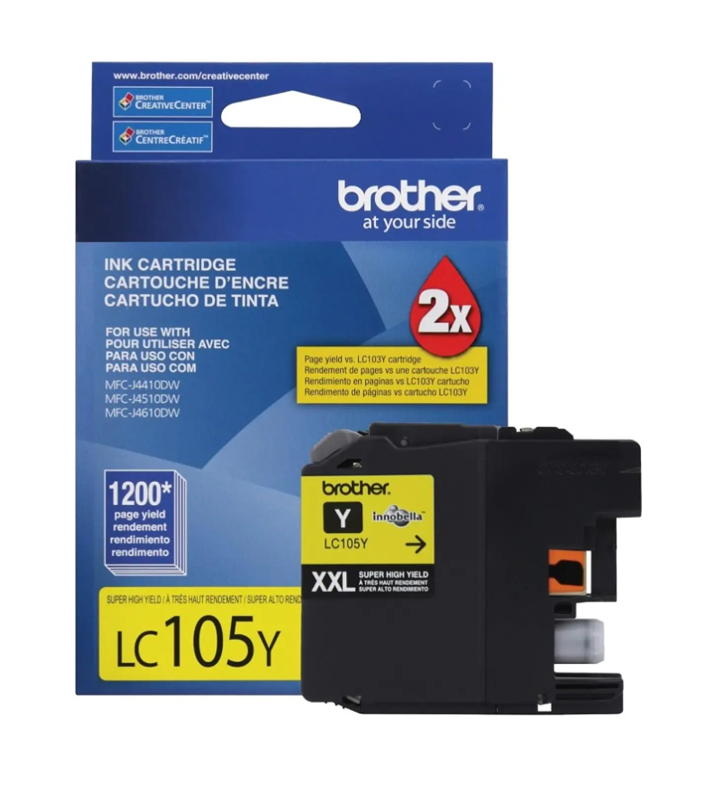 Tintas Brother LC105 3