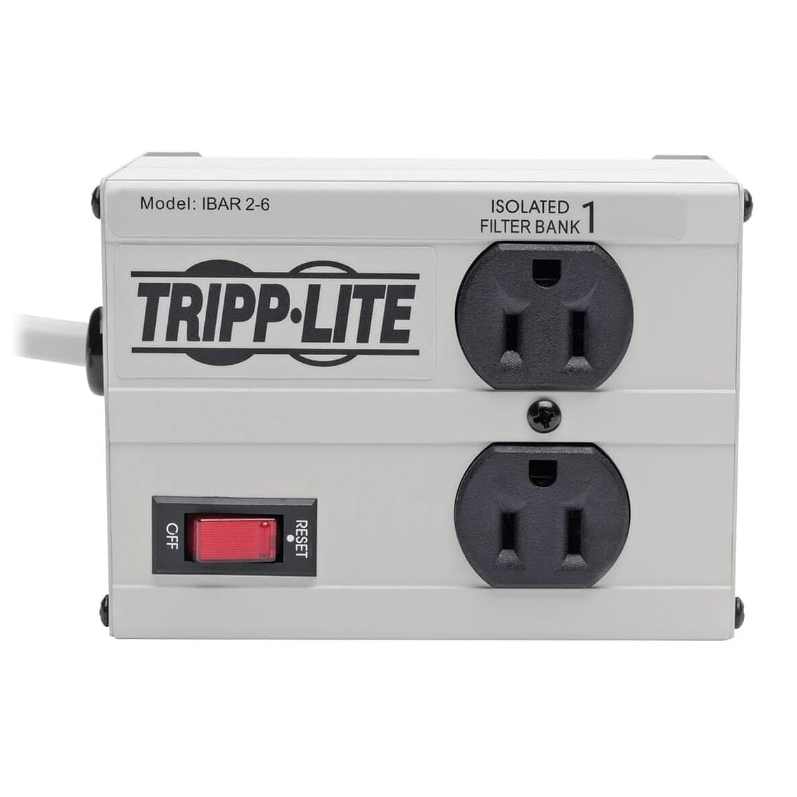 Protector contra sobretensiones, 2 tomacorrientes TRIPP-LITE 1