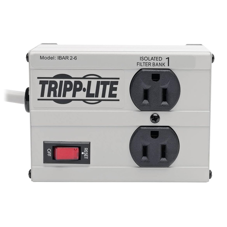 Protector contra sobretensiones, 2 tomacorrientes TRIPP-LITE 1