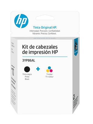 Kit de Cabezales de Impresión HP GT 3YP86AL Negro/Tricolor