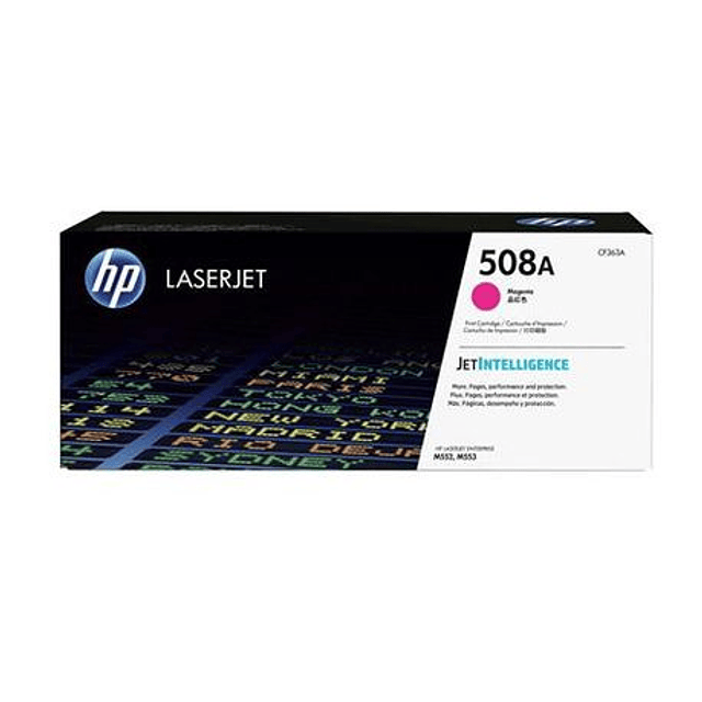 Toner HP CF363A 508 MAGENTA