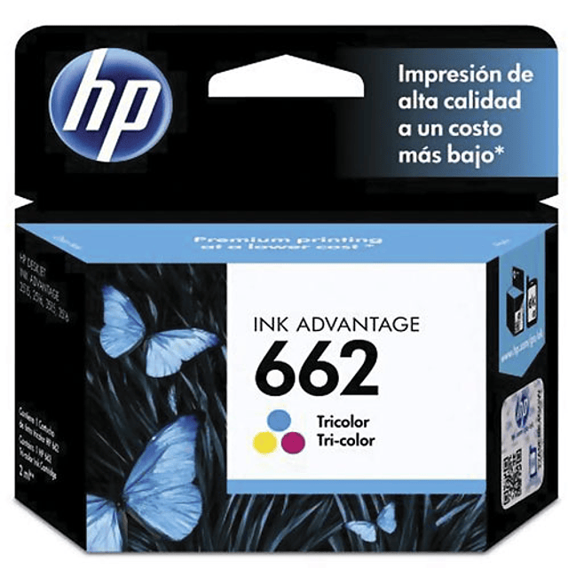 Tinta HP CZ104 662 COLOR