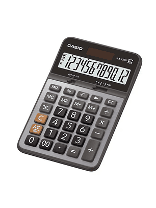 Calculadora Casio 12 Dígitos de Escritorio AX-120B