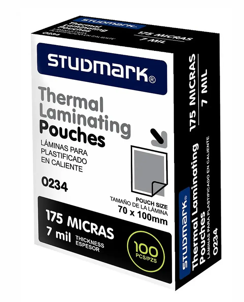 Láminas para plastificar Studmark 70x100 mm 1