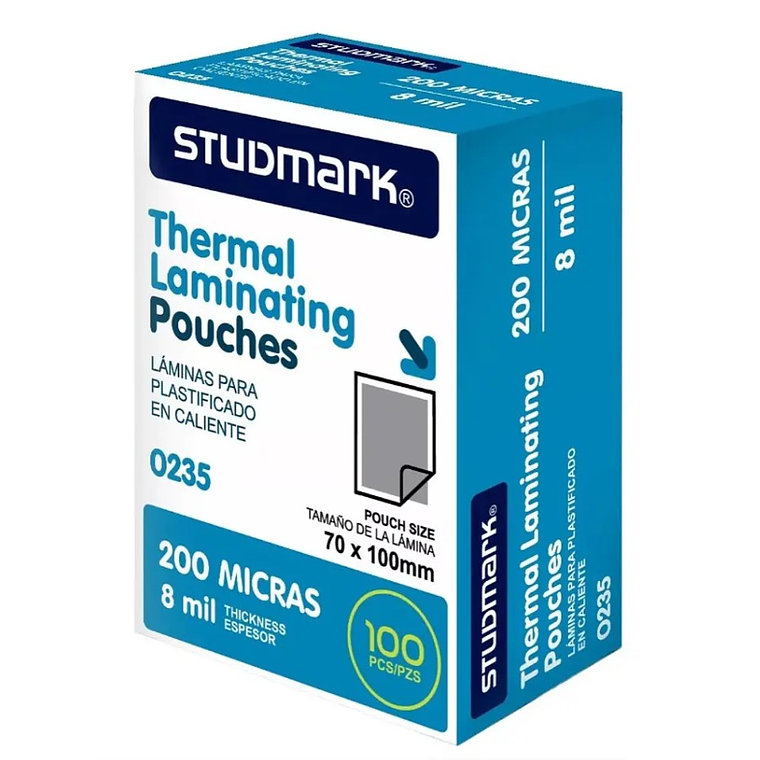Láminas para plastificar Studmark 70x100 mm 2