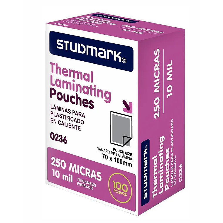 Láminas para plastificar Studmark 70x100 mm 3
