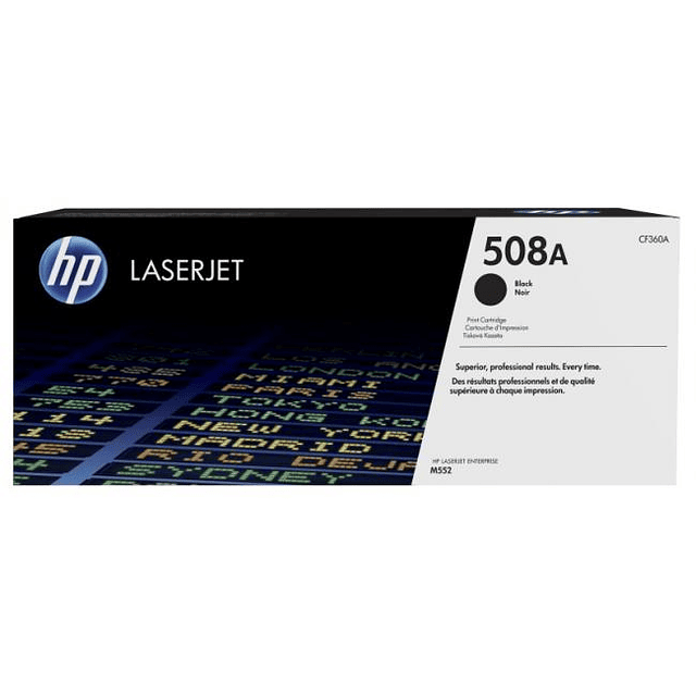 Toner HP CF360A 508 BK