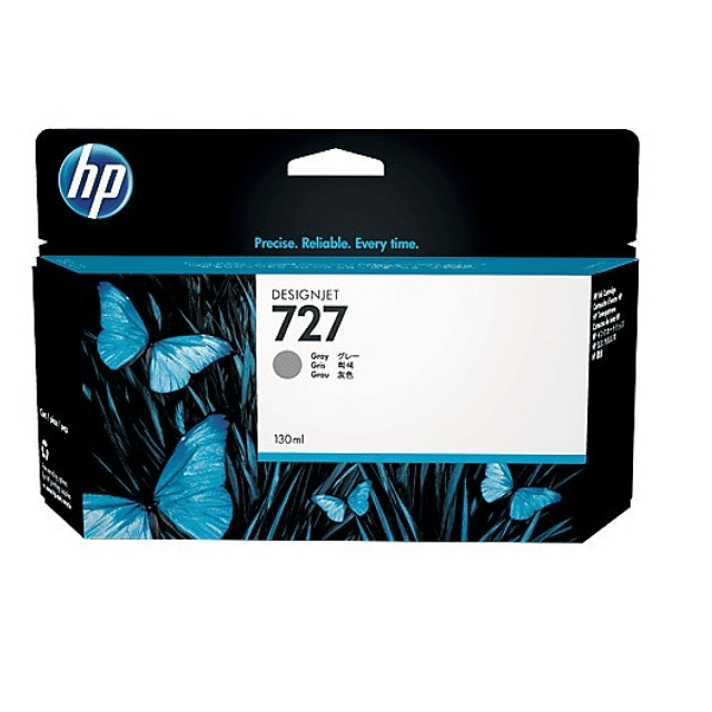 Tinta HP B3P24A 727 GRAY