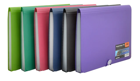 Acordeones Studmark, Oficio, 13 Divisiones, Colores surtidos