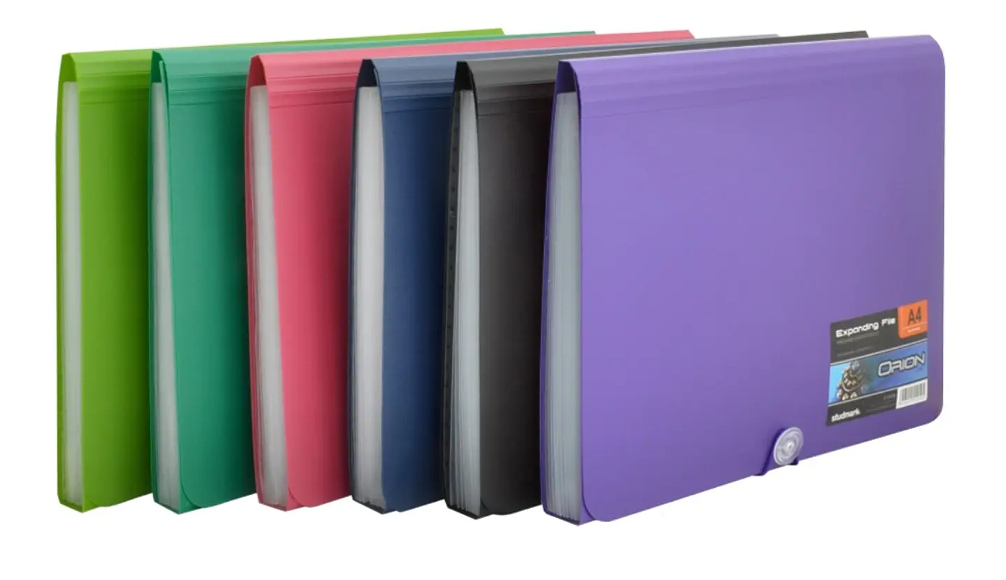 Acordeones Studmark, Oficio, 13 Divisiones, Colores surtidos 1
