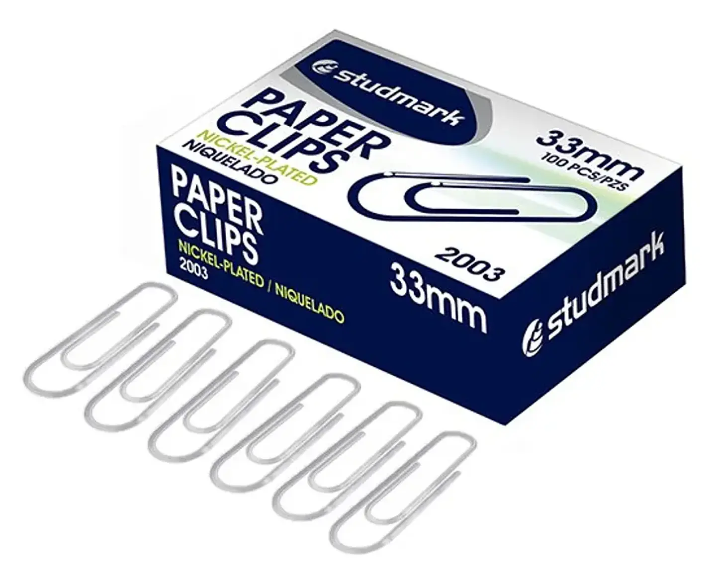 Clip Studmark para papel 33 mm 1