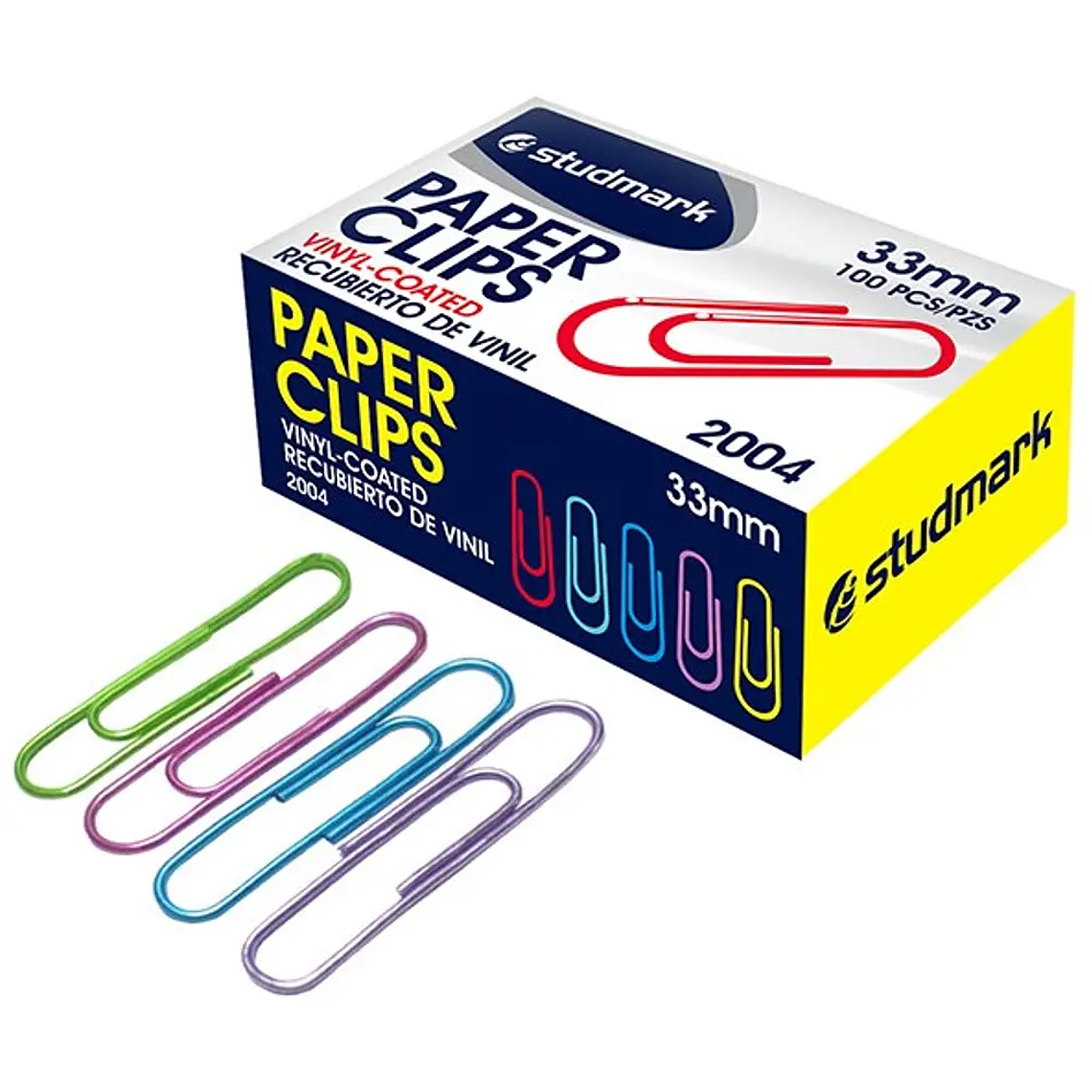 Clip Studmark para papel 33 mm 2