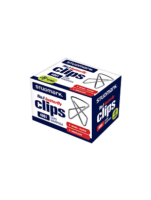 Clips Mariposa Studmark Grandes