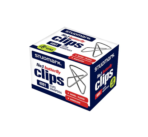 Clips Mariposa Studmark Grandes