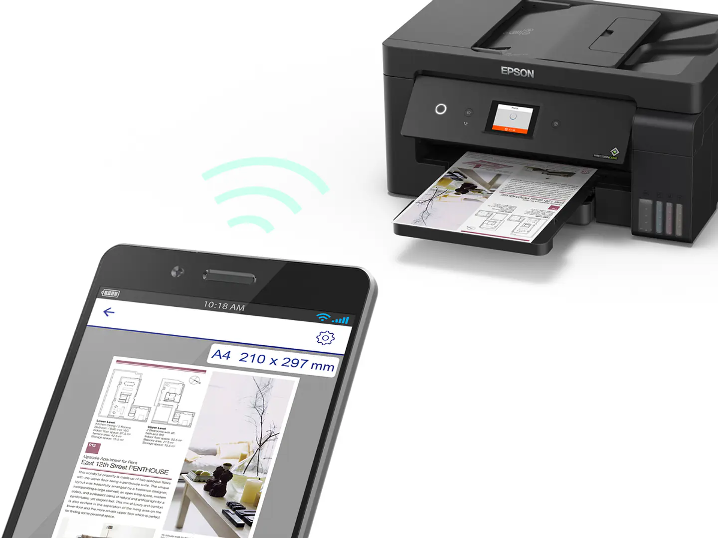 Impresora Multifuncional Epson EcoTank L14150 1