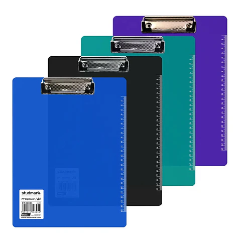 Tablillas plásticas Stumdark, A4, colores variados