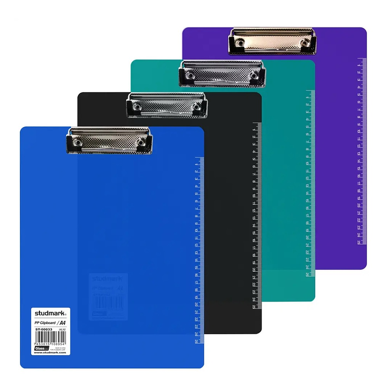 Tablillas plásticas Stumdark, A4, colores variados 1