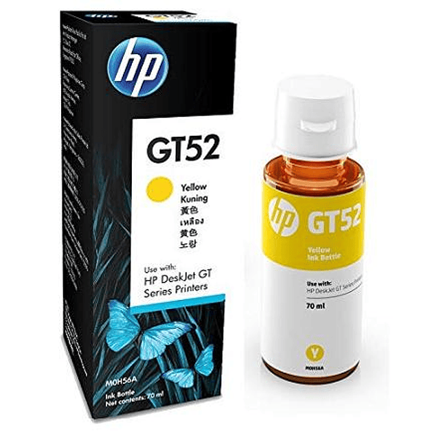 Tinta HP GT52 YELLOW