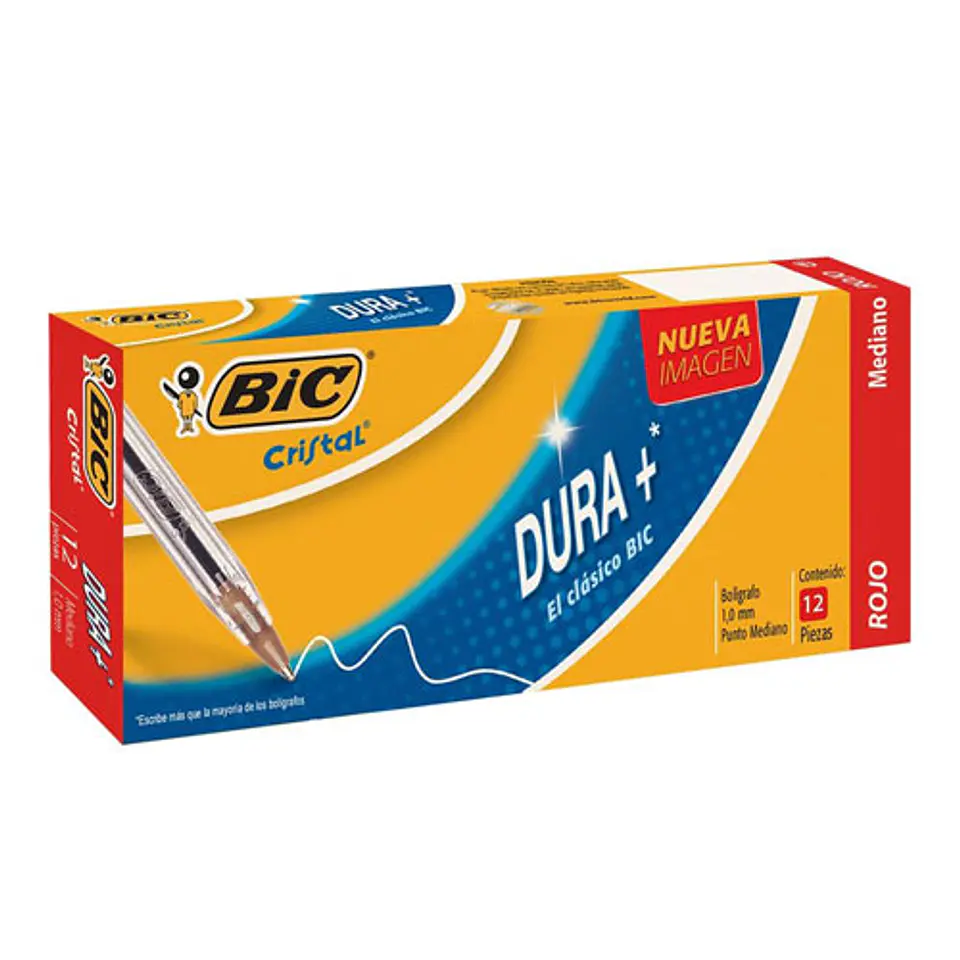 Bolígrafos BIC Punta Mediana 3