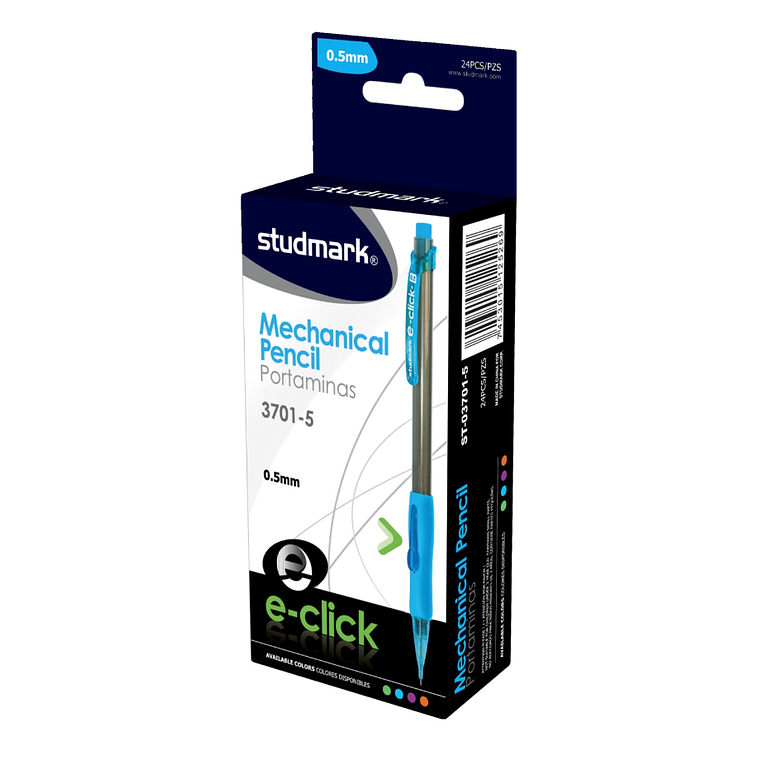 Lápiz mecánico Studmark, e-click, 0.5 mm 2