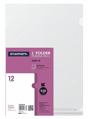 Paquete de 12 Fundas L Studmark