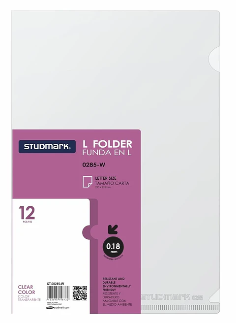 Paquete de 12 Fundas L Studmark