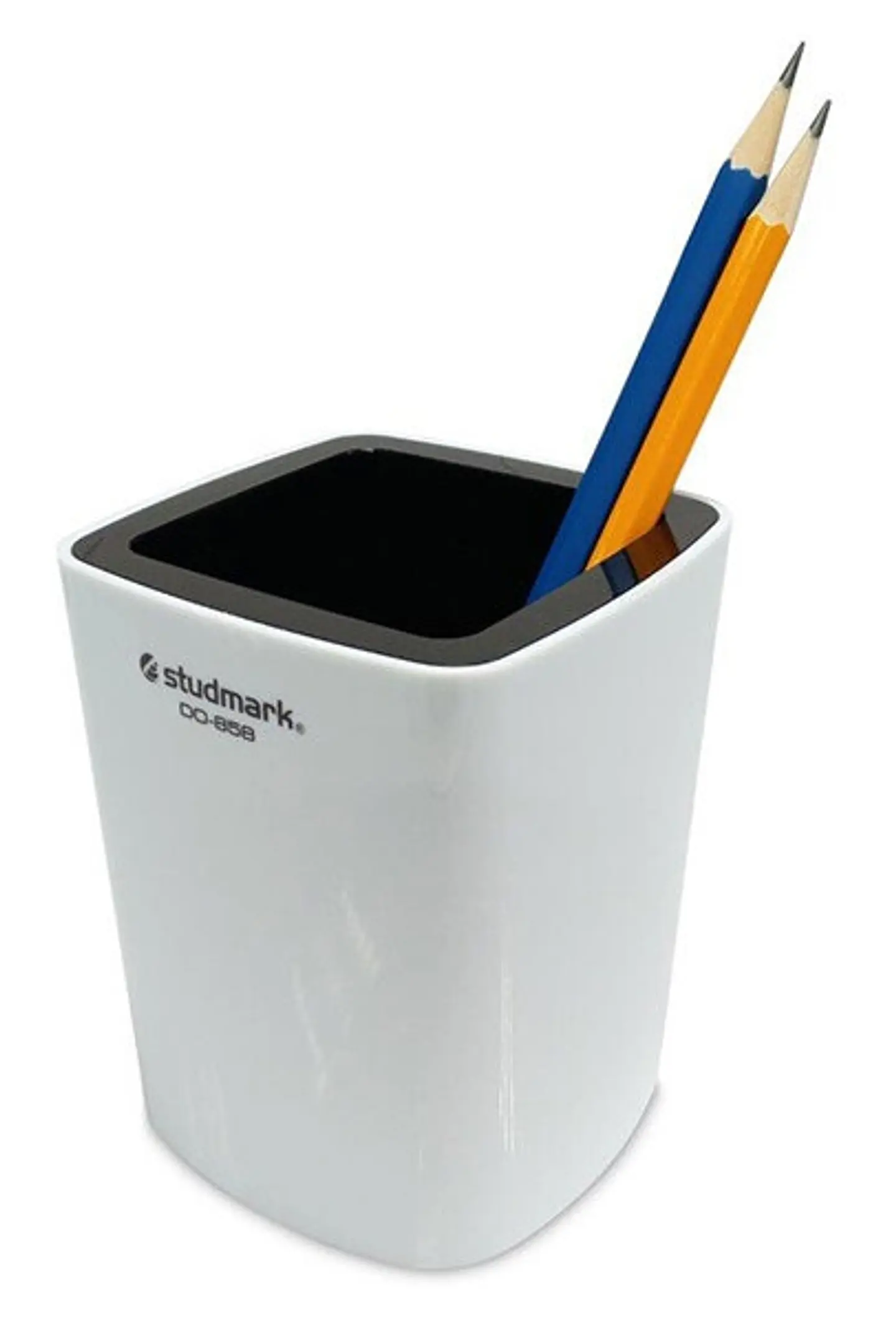 Porta lápices Studmark en color blanco y negro 1