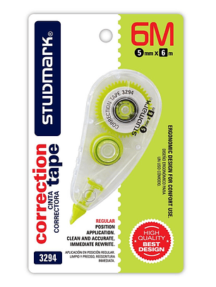 Corrector de cinta Stumdark, 5mm x 6 m
