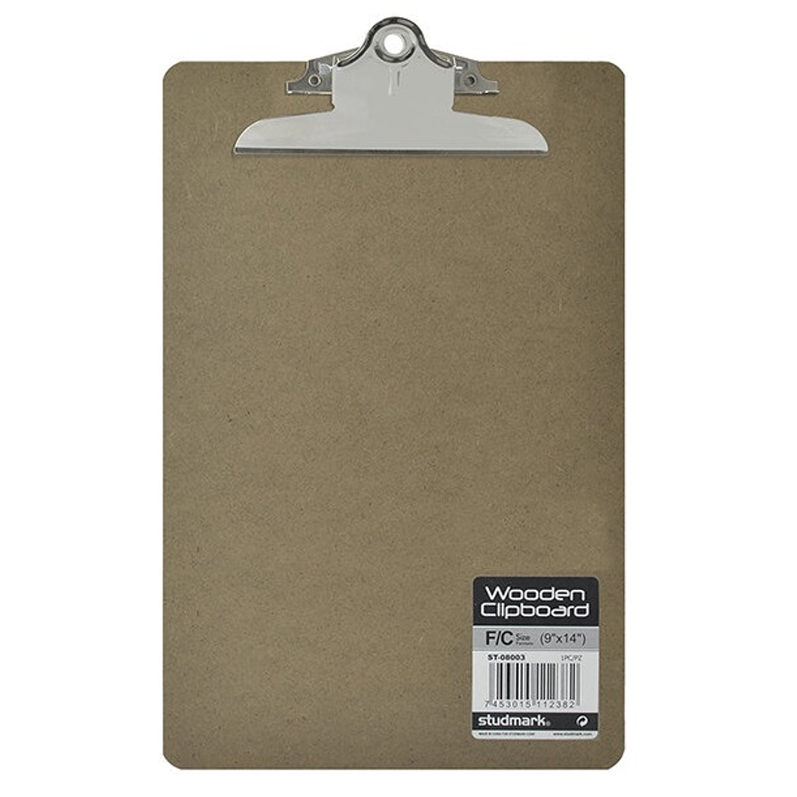 Tablilla de Madera Studmark con clip de espátula, Oficio 1