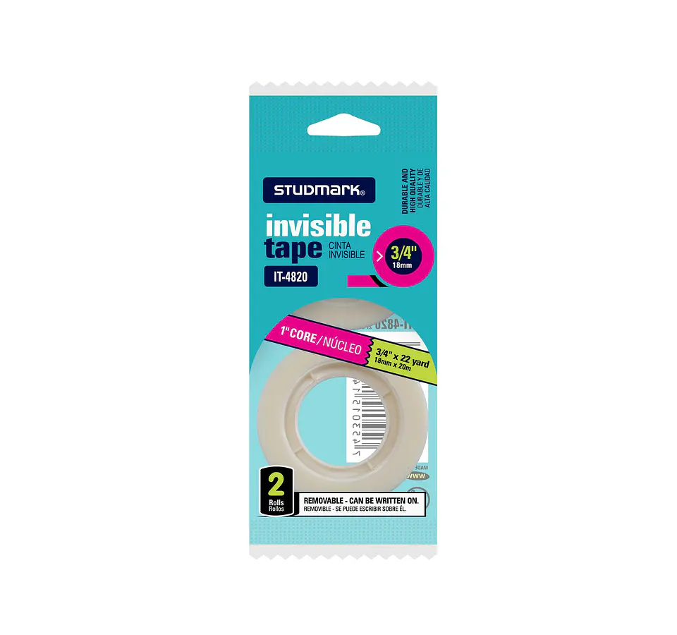 Cinta adhesiva invisible Studmark 1