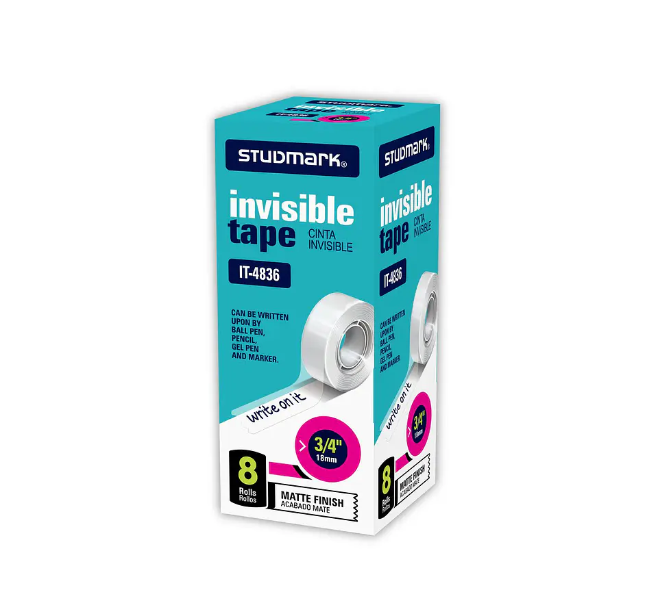 Cinta adhesiva invisible Studmark 2