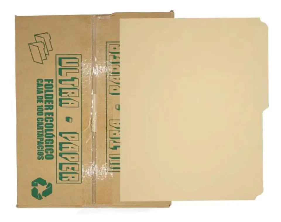 Folder Manila UltraPaper tamaño Carta 1