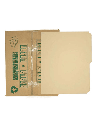 Folder Manila UltraPaper tamaño Legal