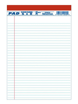 Libretas rayadas blancas, Corsario, 5