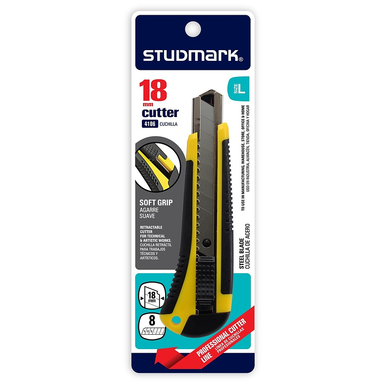 Exacto retráctil Studmark de 18 mm 1