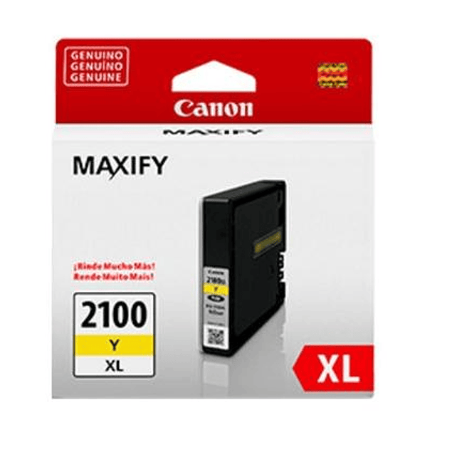Tintas Canon PGI-2100 XL YELLOW