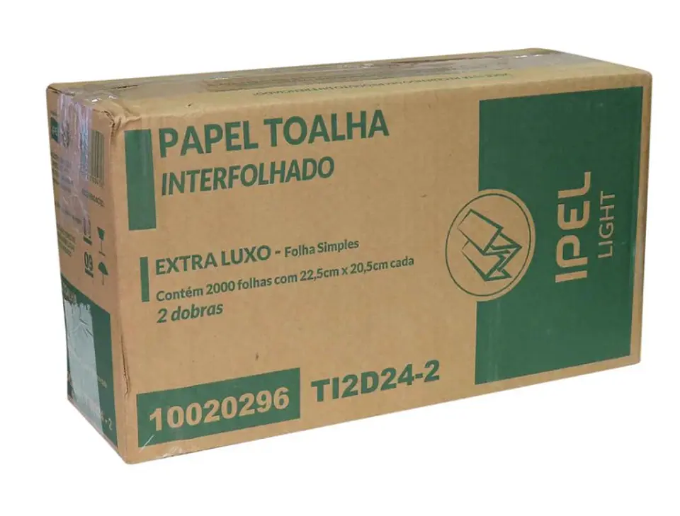 Papel Toalla Foliado 8 Paquetes x 250 Hojas (2000 hojas) 2